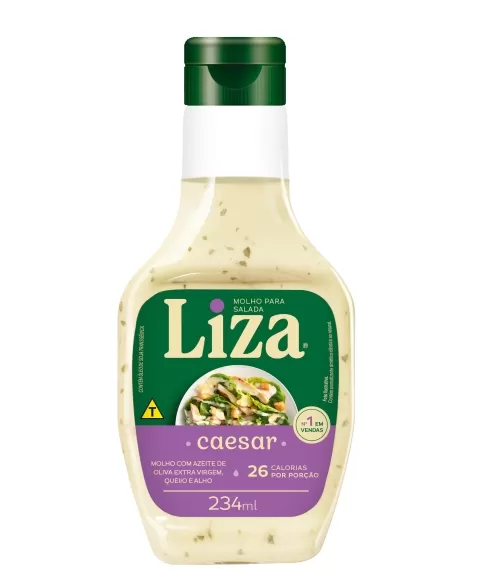 MOLHO SALADA LIZA CAESAR 234ML