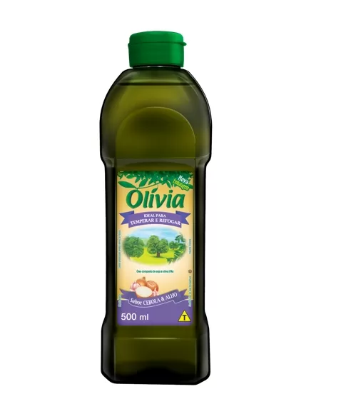 OLEO COM OLIVIA CEBOLA E ALHO PET 500ML