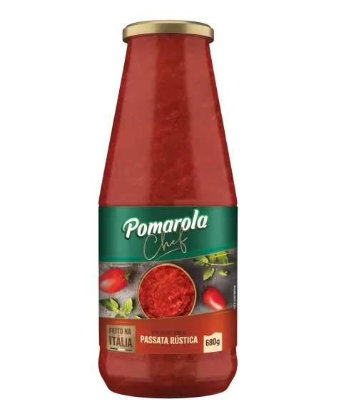 POMAROLA MOLHO PASSATA RUSTICA VD 680G