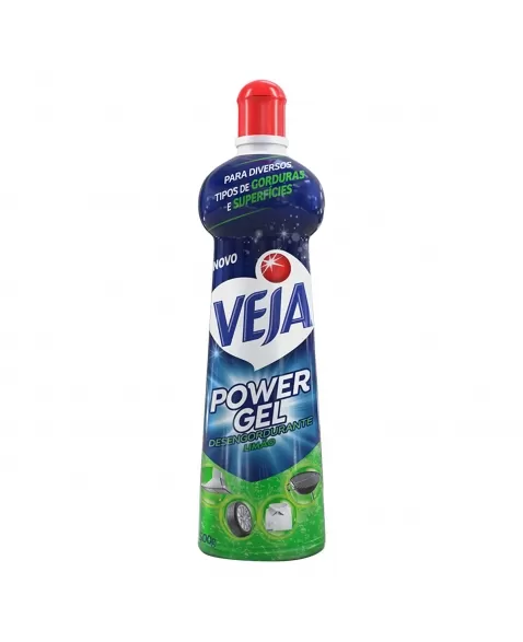 VEJA POWER GEL DESENGORDURANTE LIMAO 500ML