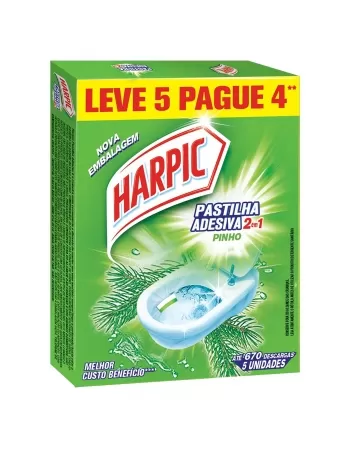 (P)HARPIC PASTILHA 2EM1 PINHO LV5PG4