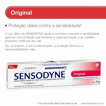 CD SENSODYNE ORIGINAL 50G