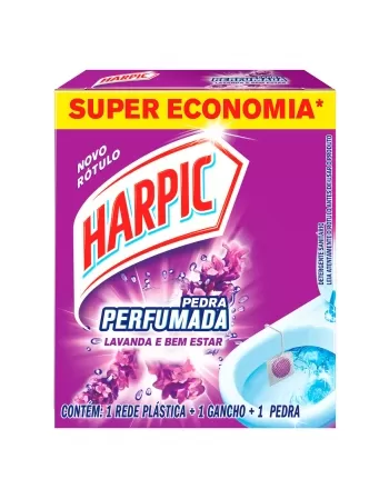 HARPIC PEDRA LAVANDA E BEM ESTAR SUPER ECONOMIA