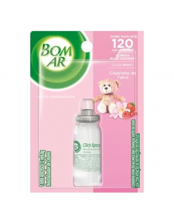 BOM AR CLICK SPRAY CH TALCO REF 12ML