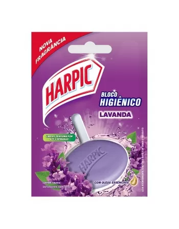 HARPIC BLOCO HIGIENICO LAVANDA 26G