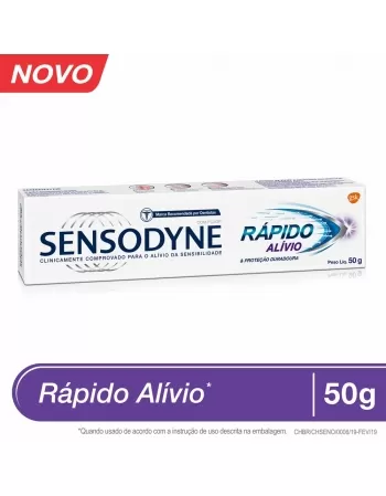 CD SENSODYNE RAPIDO ALIVIO 50G