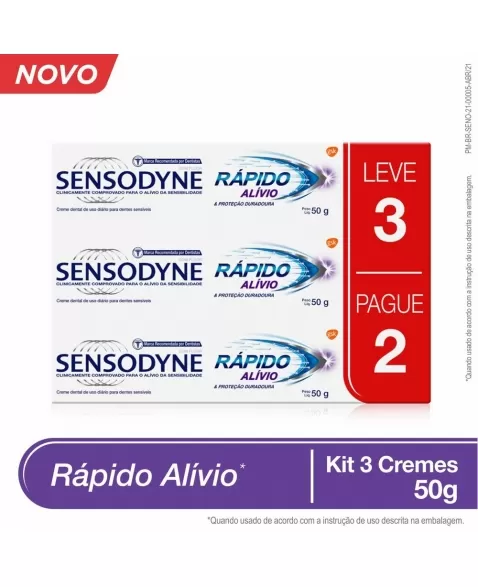 (P)CD SENSODYNE RAPIDO ALIVIO 50G L3P2