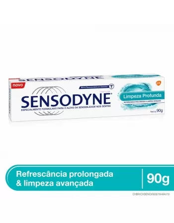 CD SENSODYNE LIMPEZA PROFUNDA 90G