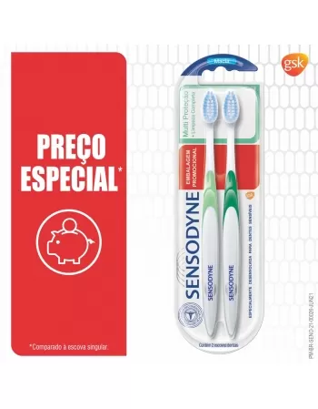 (P)2 SENSODYNE MULTIPROTEÇÃO 25% OFF