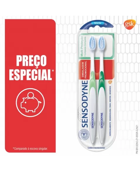 (P)2 SENSODYNE MULTIPROTEÇÃO 25% OFF