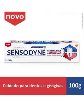 CD SENSODYNE SENSIBILIDADE & GENGIVAS 100G