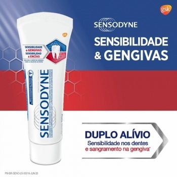 CD SENSODYNE SENSIBILIDADE & GENGIVAS 100G