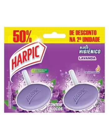 (P)2 HARPIC BLOCO HIGIENICO LAVA 25%OFF