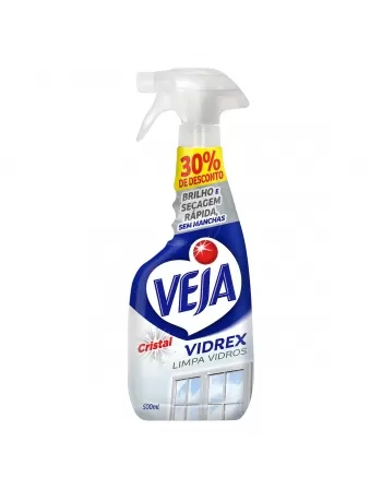 (P)VEJA VIDREX CRISTAL GAT. 500ML 30%OFF