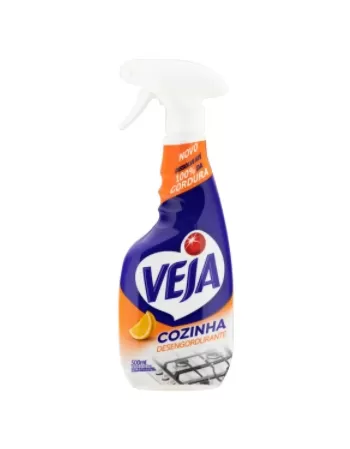 VEJA COZINHA DESENG LARANJA GAT 500ML