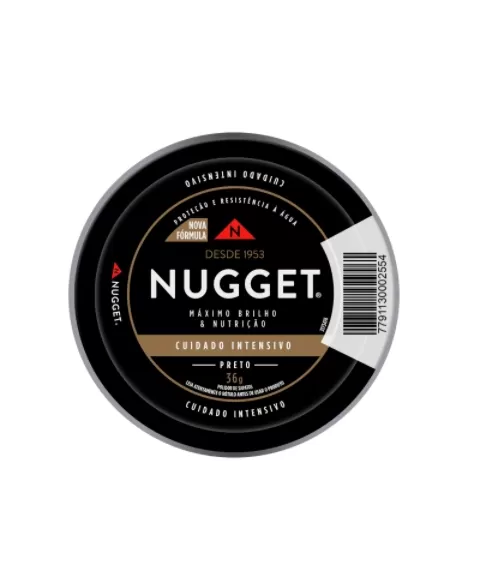 NUGGET PASTA PRETO 36G