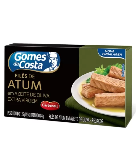 FILES DE ATUM AZEITE DE OLIVA GDC 125G