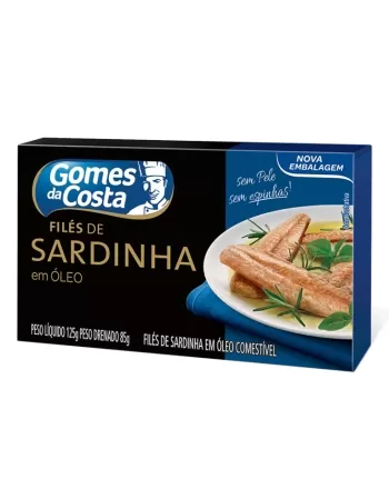 FILES DE SARDINHA EM OLEO GDC 125G