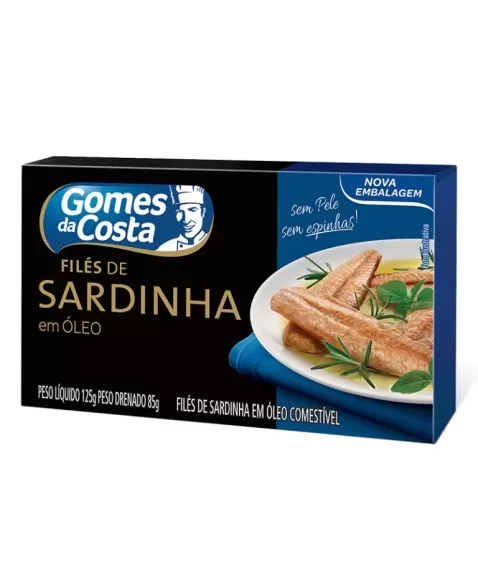 FILES DE SARDINHA EM OLEO GDC 125G