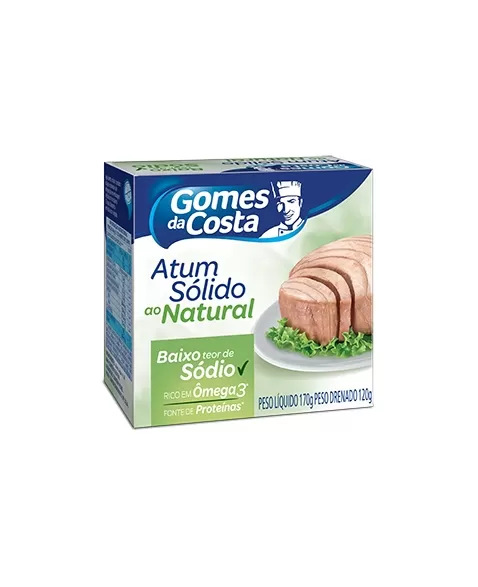 ATUM SOLIDO AO NATUR BAIXO SODIO GDC 170G