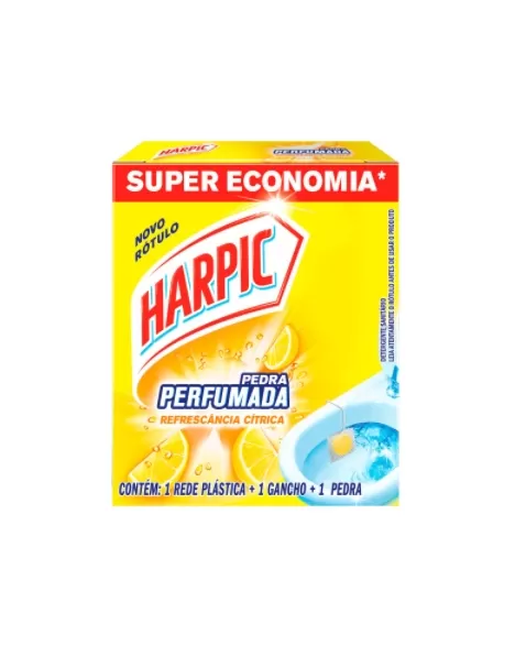 HARPIC PEDRA REFRESCANCIA CITRICA SUPER ECONOMIA