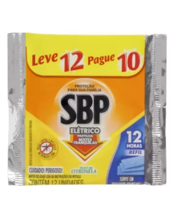 (P)SBP PASTILHA CITRONELA LV12PG10