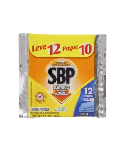 (P)SBP PASTILHA CITRONELA LV12PG10